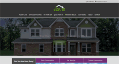 Desktop Screenshot of davishomes.com
